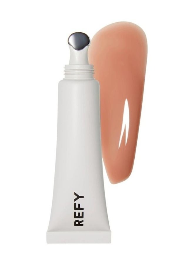 REFY Tinted Lip Gloss – Oat | Light Warm Nude, Hydrating Buildable Gloss, Sheer-to-Medium Coverage, 13 mL / 0.44 fl oz - Image 1