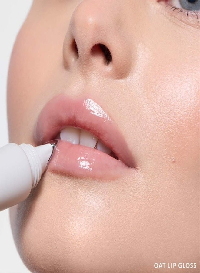 REFY Tinted Lip Gloss – Oat | Light Warm Nude, Hydrating Buildable Gloss, Sheer-to-Medium Coverage, 13 mL / 0.44 fl oz - Image 2