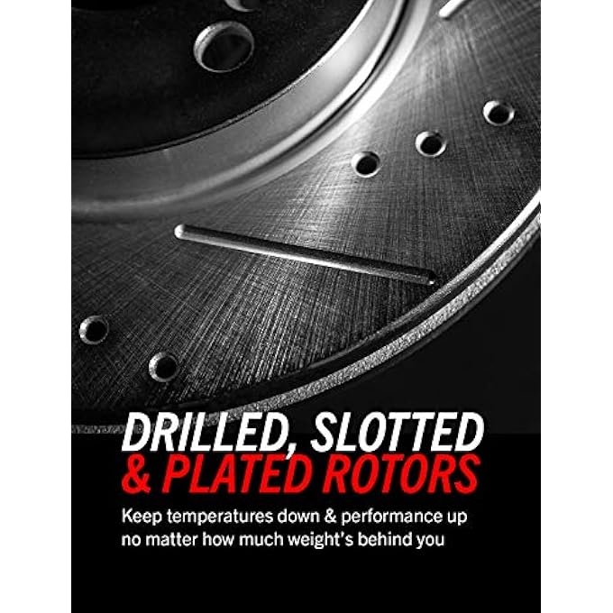 rayihni Power Stop Jbr1598Xpr Drilled And Slotted Front Brake Rotor Pair - Image 3