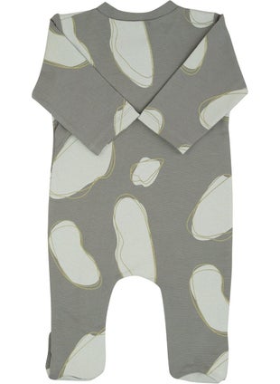 Jrmori Cloud Printed Halter Zipper Jumpsuit  - Image 2