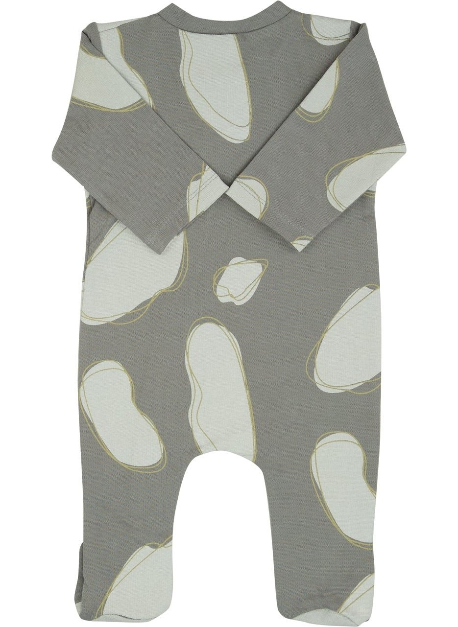 Jrmori Cloud Printed Halter Zipper Jumpsuit  - Image 2