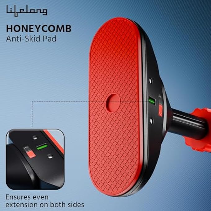 rayihni بار سحب للتمارين المنزلية، بار سحب في المنزل بدون تركيب براغي | بار سحب للباب بعرض قابل للتعديل | بار سحب للذقن للمنزل، الحجم 65-95 سم أقصى وزن للمستخدم 150 كجم - Image 5