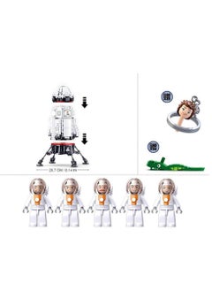 Sluban Sluban - Space Rocket Base 733 Pieces - M38-B0738  - Image 3