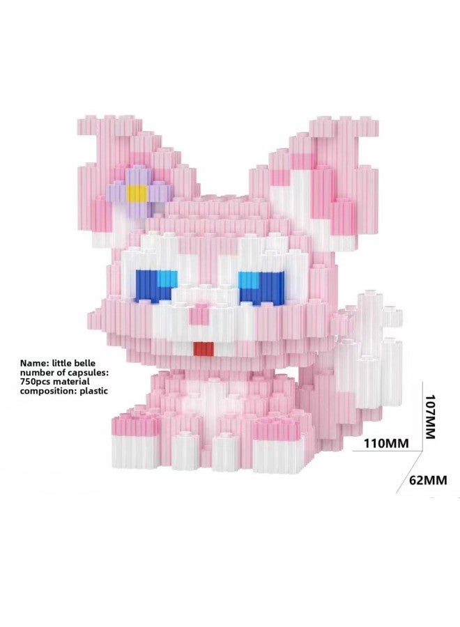 Assembling And Assembling Series Miniature Particle Building Blocks Educational Children's DIY Toys Children's Toys Gift Toy Prize