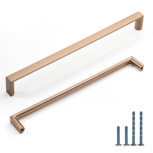KNOKLOCK مقابض خزائن المطبخ KNOKLOCK 10 عبوة 8-13/16 بوصة (224 مم) برونزية الشمبانيا - Image 1