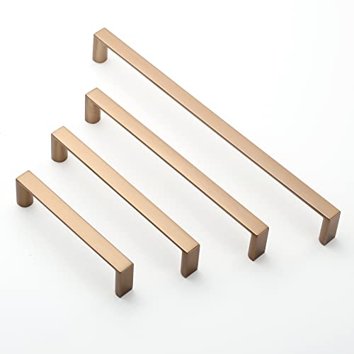 KNOKLOCK مقابض خزائن المطبخ KNOKLOCK 10 عبوة 8-13/16 بوصة (224 مم) برونزية الشمبانيا - Image 5