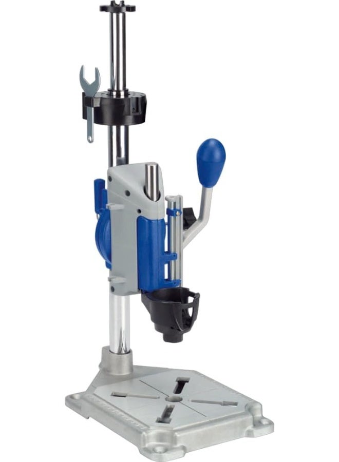 Dremel Drill Press Rotary Tool Workstation Stand With Wrench- 220-01- Mini Portable Press- Holder- 2 Inch Depth- Ideal For Drilling Perpendicular And Angled Holes- Table Top - Image 1