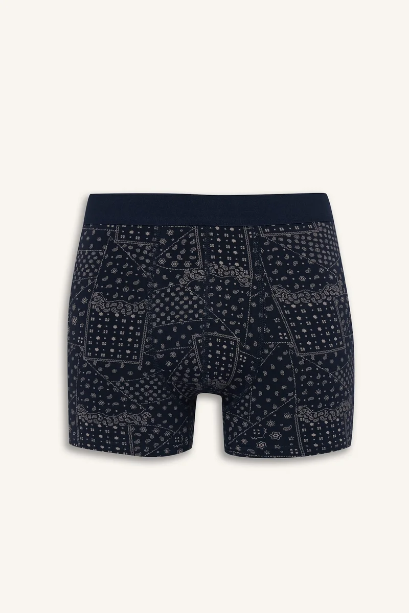 Defacto  Regular Fit Paisley Patterned 3 Piece Boxers for Men | Best Price UAE