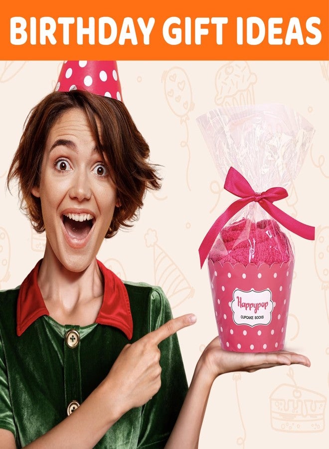 Happy Pop هدايا عيد ميلاد هابي بوب للجدة من الأحفاد - جوارب عيد ميلاد الجدة، هدايا لها في عيد الميلاد - Image 2