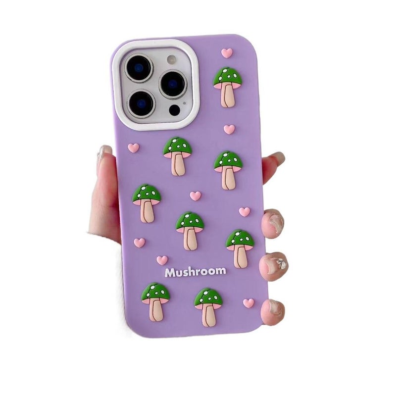 Protective Case | Shockproof Cover for iPhone 14 / 14 Plus / 14 Pro / 14 Pro Max | Purple | Silicone | Drop Protection | Strong Magnetic - Image 1