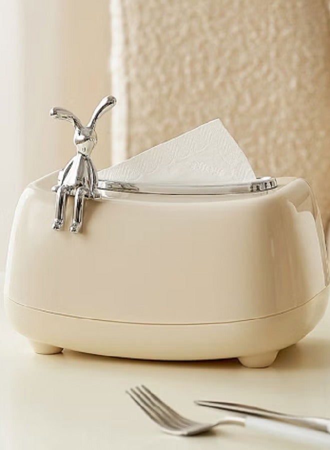 McDou Tissue Box Paper  Car Tissue Box Cover Rectangular Napkin Storage Box Facial Tissues Box Holder Dispenser Paper covers - Image 5