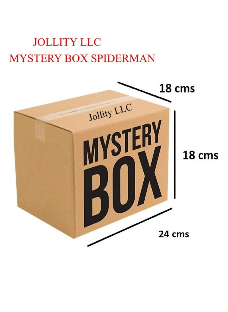 JOLLITY LLC - Mystery Box for Spiderman Toys and Accessories 8 plus items - Image 1