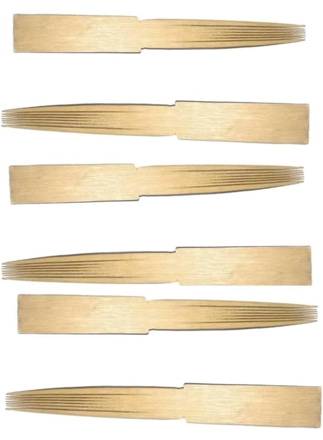 Thread And Work 1 PCs Wooden Eeroli Dust Lice Nits Egg Clean Removal Hair Combs For Men Women Kids Lice Remove Perfect For Lice Nits Eggs Bugs Removal Fine Tooth From Hairs Set of One Dust - Image 1