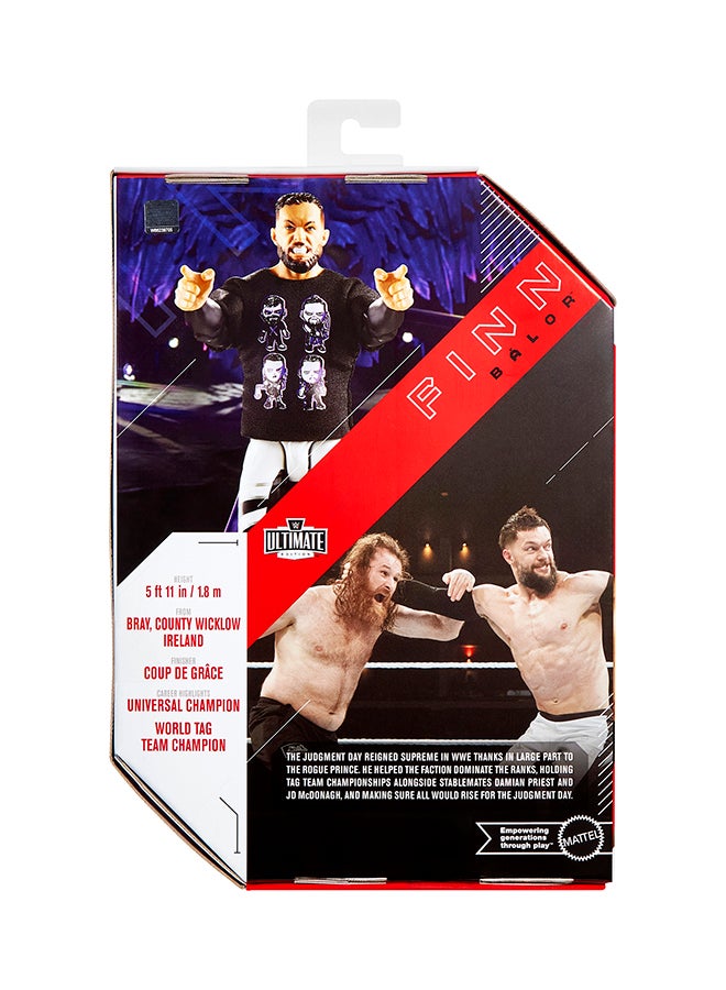 WWE Mattel WWE Ultimate Edition Action Figure & Accessories, 6-inch Finn Balor Collectible Set, Swappable Heads & Hands, 30 Articulation Points  - Image 2