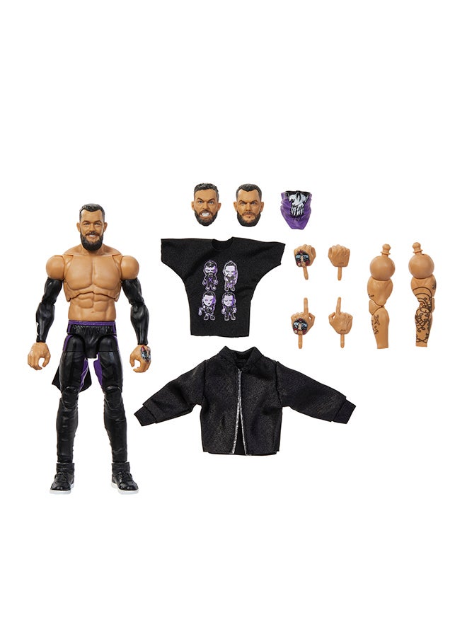 WWE Mattel WWE Ultimate Edition Action Figure & Accessories, 6-inch Finn Balor Collectible Set, Swappable Heads & Hands, 30 Articulation Points  - Image 1