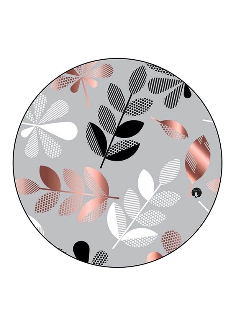 Plants Printed Mouse Pad  Multicolour