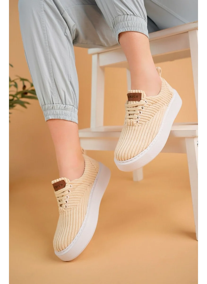 Chekich Ch173 Cbt Velluto Women's Shoes Beige