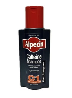 Alpecin C1 Caffeine Anti-Hair Loss Shampoo 250ml - Strengthens Hair Roots, Revitalizes Scalp, Reduces Hair Loss, and Restores Thick, Healthy Hair  - Image 1