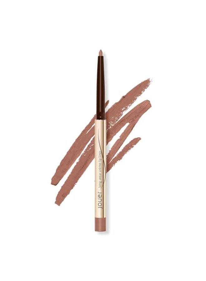 Jouer Long Wear Lip Liner Metallic Matte Lip Pencil Water Resistant FastDrying Formula Hydrating Formula made with Vitamin E Nude - Image 1