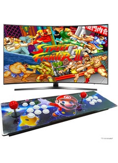 Pandora Box Double Joystick Arcade Machine With 11000 Classic Games Blue Mario
