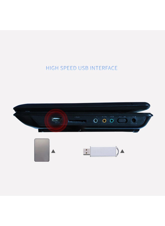 Direct Sale 7.8 Inch Portable DVD EVD Player With TV/FM/USB/game Function-Body Color:Black English Rules - Image 4