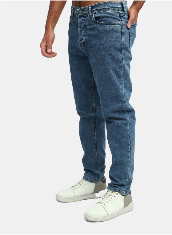 RAVIN Solid Standard Jeans Blue Casual Jeans  - Image 2
