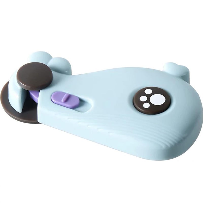 Potency 1 PCS Cabinet Baby Locks, Child Proof Locks for Drawers, Cabinets, Ovens Etc, Multi-Functional Secure Baby Locks, Quick and Easy Installation with 3M Adhesive(Random Colour) - Image 1