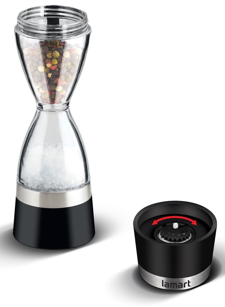 Lamart Grinder 2-In-1 For Spice - Pepper - Salt 60 Ml - Image 5
