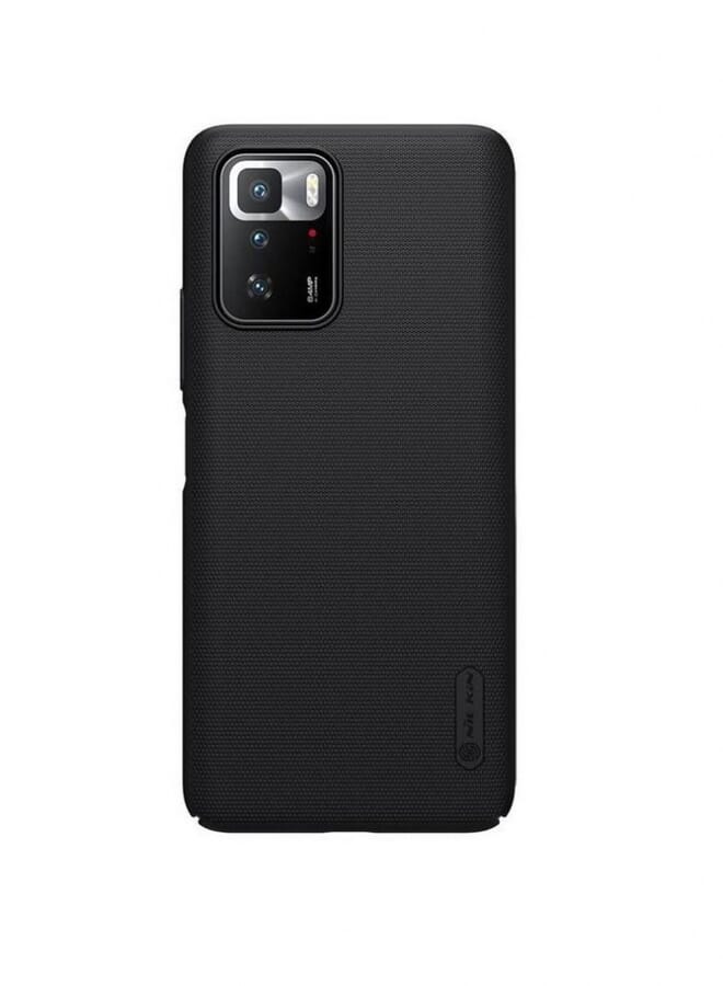 Nillkin Super Frosted Shield Back Hard Case Cover For Xiaomi Poco X3 Gt 5G/Xiaomi Note 10 Pro 5G Black - Image 1