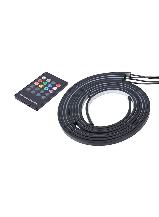 Loquat 4-In-1 Flashing Decorative Chasis Light With Wireless Remote Control DC 12V - Image 1