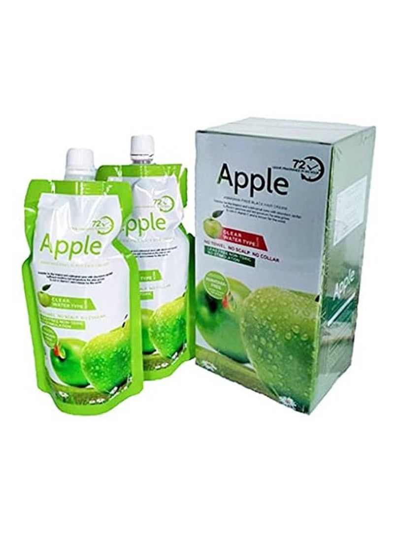 Apple Blossoms Apple Natural Hair Color Shampoo Black 1000ml - Image 2