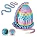 SUMLAND 3D Printed Snake Eggs with Snake Inside2322 Inch Rainbow Crystal Snake Fidget ToysArticulated 3D Snake with 3D Snake Eggs Multiculor - Image 3