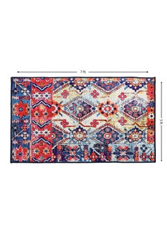 Status Contract Status Contract Rugs for Living Room | (5x7ft) Printed Carpet for Living Room Decor|Anti Skid Backing Home Essentials|Aesthetic Vintage Decor Carpet for Bedroom|Boho Rugs for Living Room (Vintage 406)  - Image 2