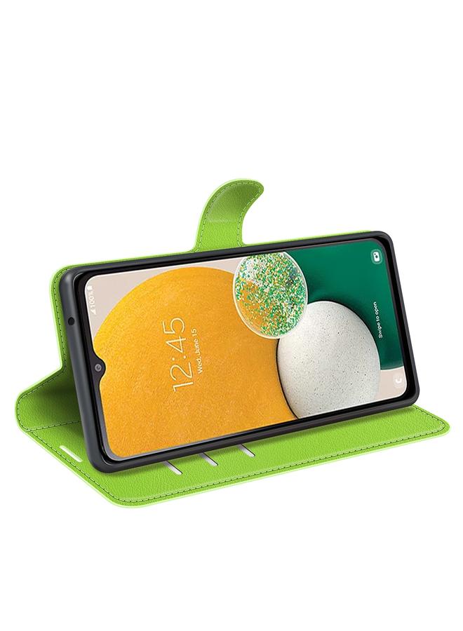 S-TOP Case For Samsung Galaxy A14 5G Litchi Texture Horizontal Flip Phone Case with Holder - Image 5