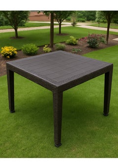 ALMUFARREJ Dining table for kitchen and open space made of strong plastic 80cm without chairs  - Image 3