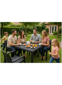 ALMUFARREJ Dining table for kitchen and open space made of strong plastic 80cm without chairs  - Image 2