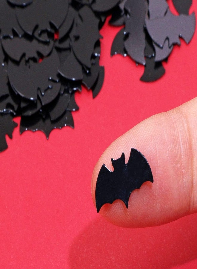 ONLYKXY 1200pcs Halloween Party Confetti Black Bat Confetti for Halloween Party Table Confetti and DIY(Bat) - Image 4