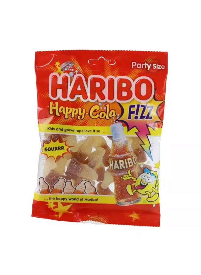 Haribo Happy-Cola Sour Fizz Candy- 160gms - Image 1