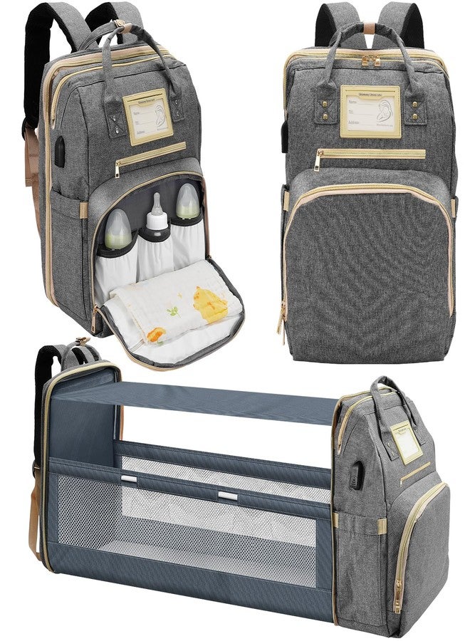 Lenski Diaper Bag Backpack, Baby Shower Gifts for New Mom, Baby Registry Search, Newborn Diaper Bag with Changing Station and USB Charging Port, Toddler Travel Essential, Large Capacity Nappy Bag - Image 1