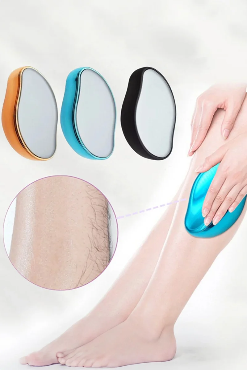 Mobee Crystal Epilator Hair Removal Epilator and Hair Removal Tool Facial Hair Eyebrow Mustache Removal Epilator Set of 2