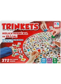 Trinkets Visual Attention Reflex Game