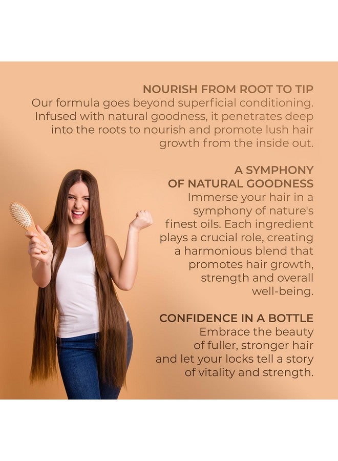 velona Hair Growth Formula - 4 oz | Castor, Amla, Jojoba, Argan, Rosemary, Peppermint, Tea Tree Oils, Vitamin E | Natural Mix with Organic Carrier and Essential Oils - Image 2