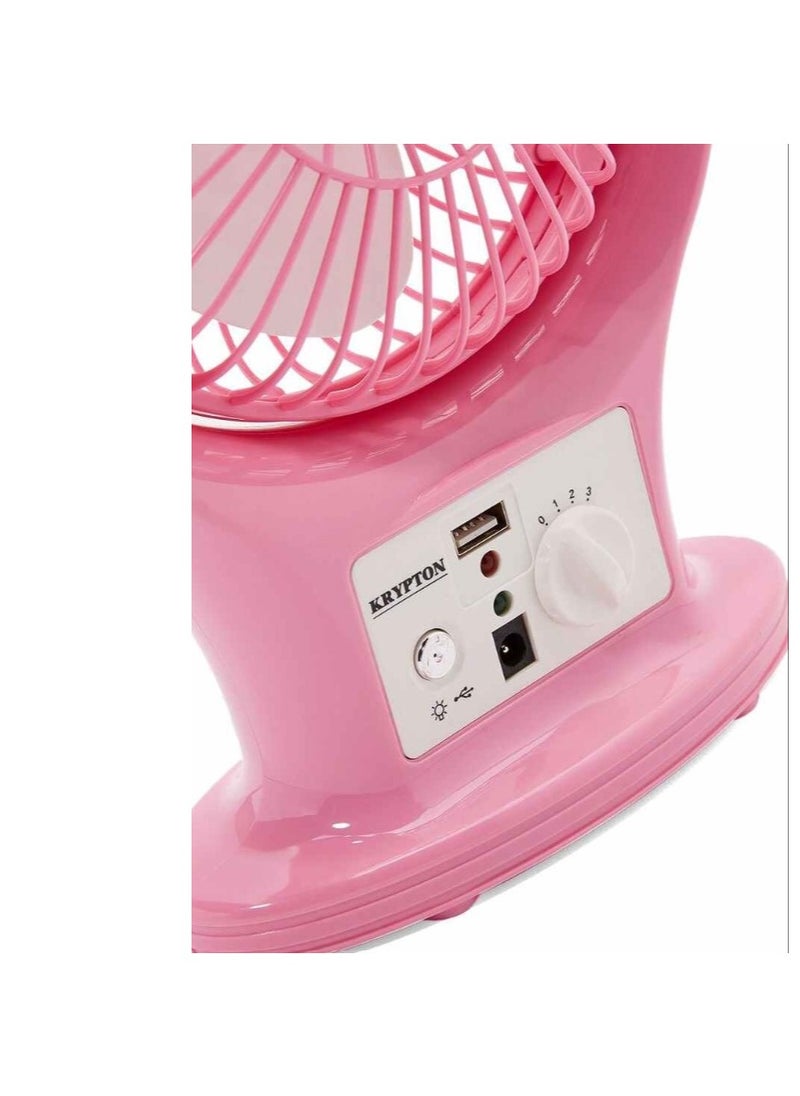 Krypton Carbon - Rechargeable portable fan - Image 1
