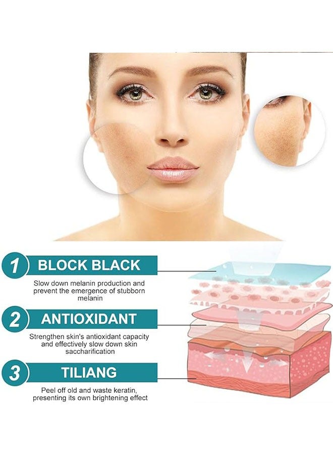 iBealee Dark Spot Remover Whitening Freckle Cream 20ml, Dark Spot Corrector for Face and Body, Effective Cream for Dark Spot Removal, Skin Brightening - Image 4