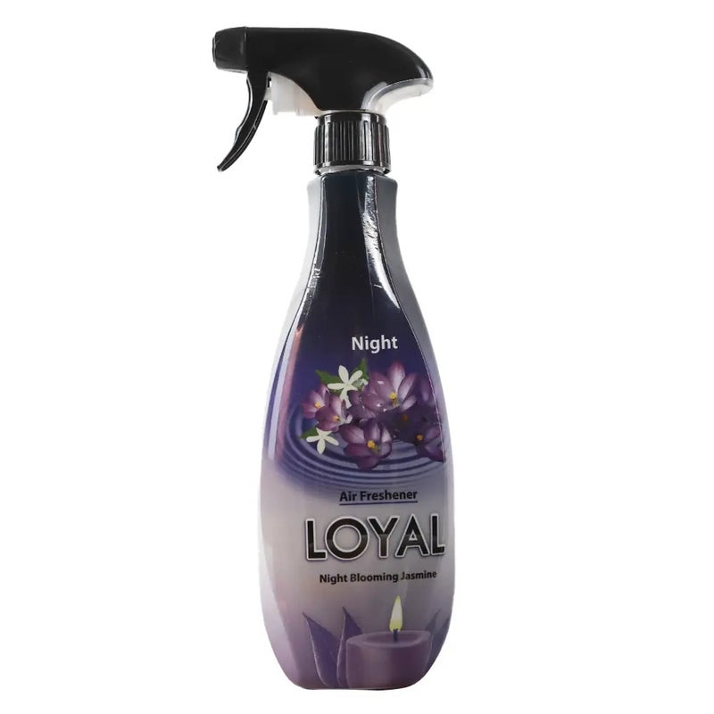 loyal معطر هواء لويل رذاذ ليلي - ياسمين متفتح ليلاً - 450 مل - Image 1