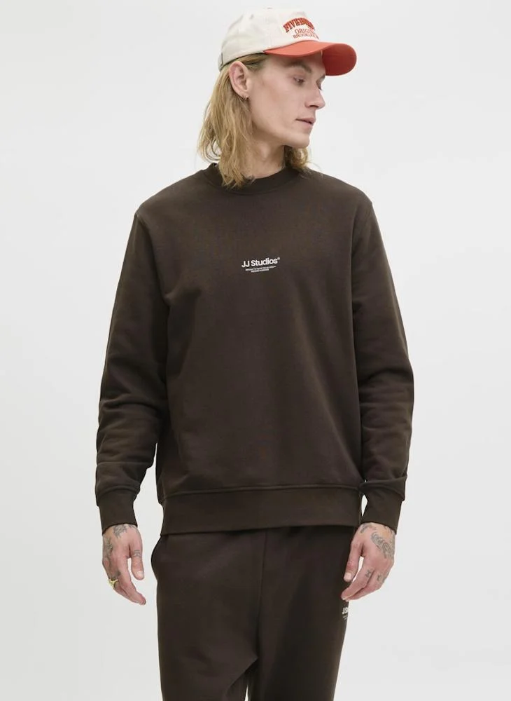 JACK & JONES Graphic Pullover Sweatshirt