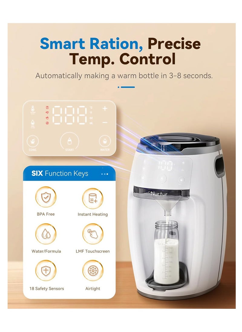 Nurtur - Automatic Formula Pro Advanced Milk Dispenser Machine Instant And  Baby Milk Maker White - Image 1