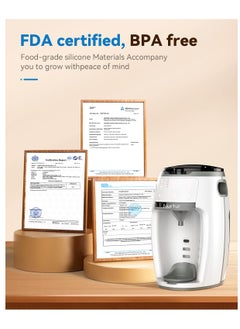 Nurtur Automatic Formula Pro Advanced Milk Dispenser Machine Instant And  Baby Milk Maker White  - Image 4