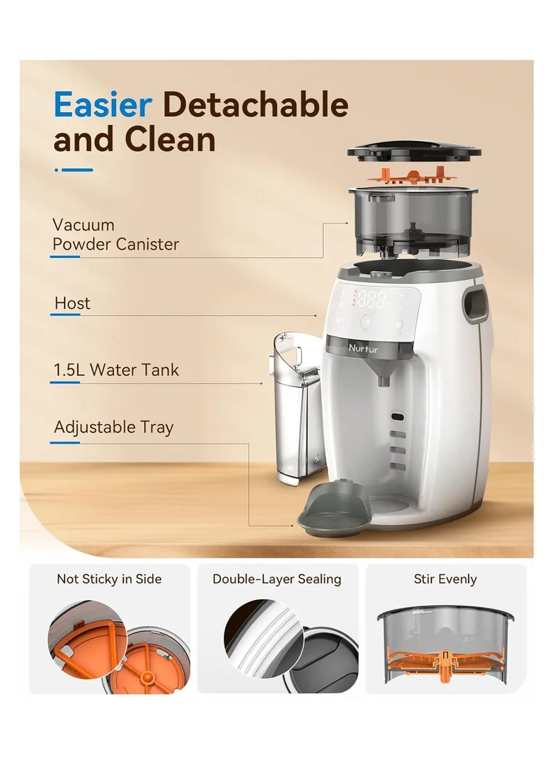 Nurtur Automatic Formula Pro Advanced Milk Dispenser Machine Instant And  Baby Milk Maker White
