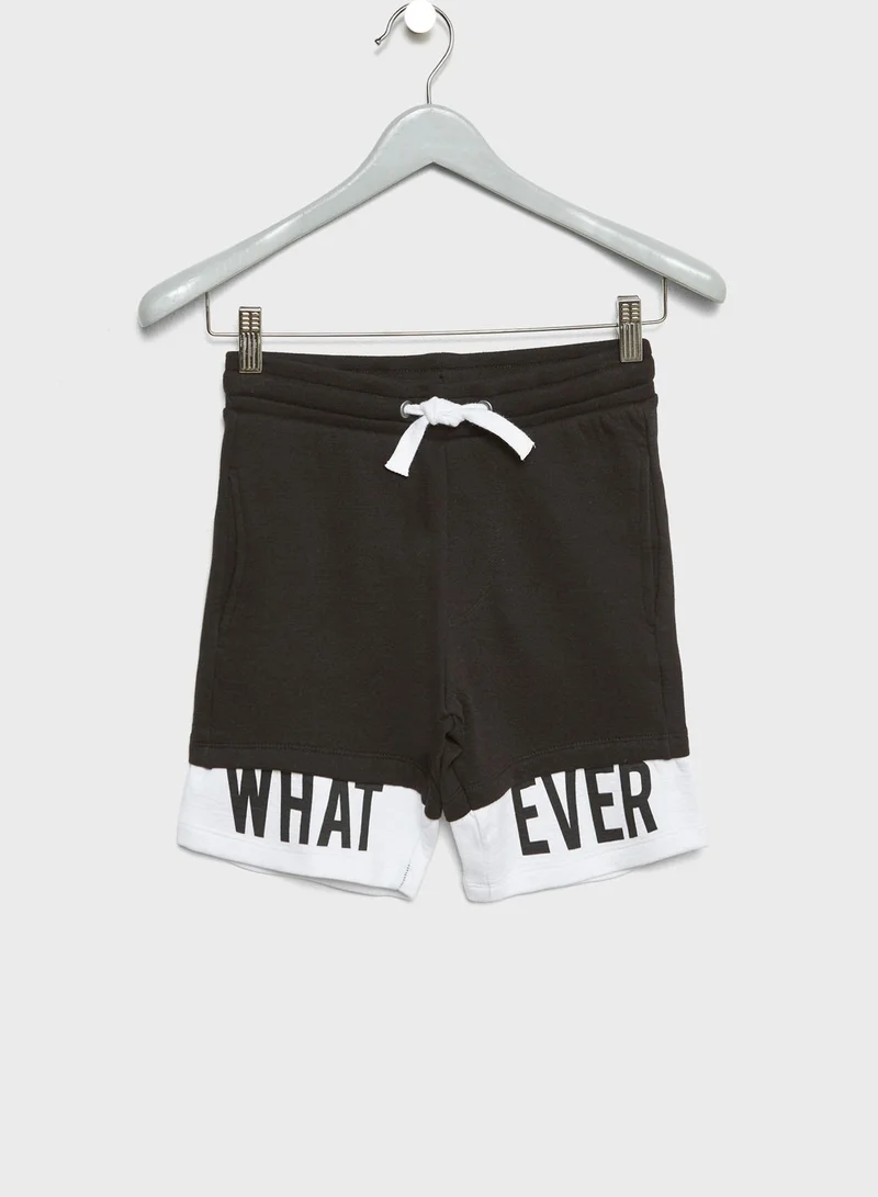NAME IT Whatever Tie Waist Shorts
